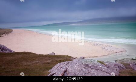 Luskentyre Strand Insel Harris Stockfoto