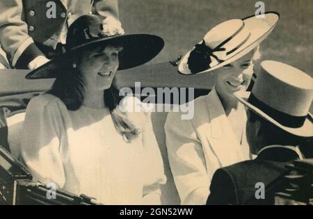 Sarah Fergusson, britische Herzogin von York, 1989 Stockfoto