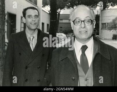 Die italienische Politikerin und Publizistin Nicola Signorello, 1980er Jahre Stockfoto