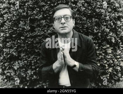 Italienischer Sänger und Showman Dino Sarti, 1980er Jahre Stockfoto