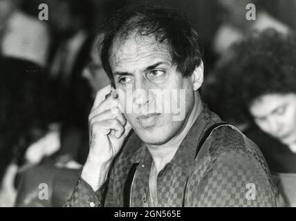 Adriano Celentano, italienischer Sänger und Schauspieler, 1980er Jahre Stockfoto