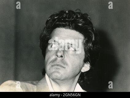 Der italienische Politiker Publio Fiori, 1980er Jahre Stockfoto