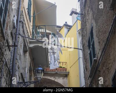 Manarola cinque terre malerisches Dorf ligurien italien Stockfoto