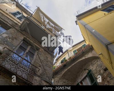 Manarola cinque terre malerisches Dorf ligurien italien Stockfoto