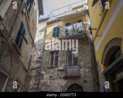 Manarola cinque terre malerisches Dorf ligurien italien Stockfoto