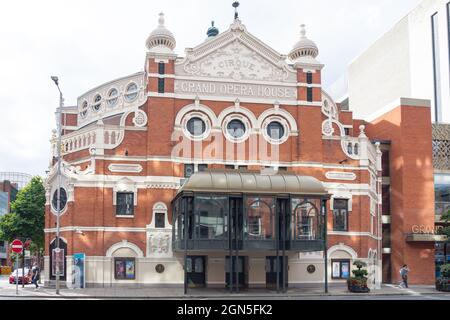 The Grand Opera House, Great Victoria Street, Belfast City Centre, City of Belfast, Nordirland, Vereinigtes Königreich Stockfoto