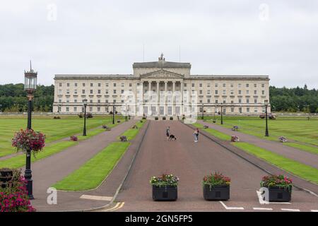 Northern Ireland Assembly Parliament (Storemont) Building, Storemont, City of Belfast, Nordirland, Vereinigtes Königreich Stockfoto