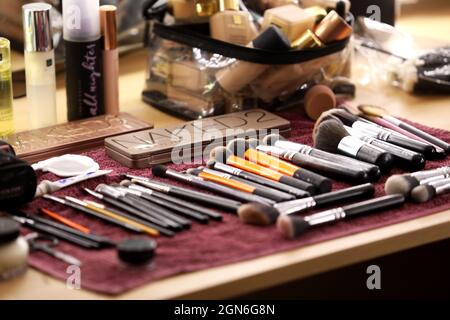 Allgemeine Ansichten des Aufschlags, der für Models und Bräute in London, Großbritannien, verwendet werden kann. Stockfoto