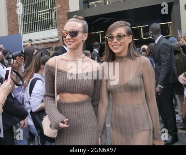 Mailand, Italien. September 2021. Erster Tag bei Mailand Fashion wee kmoda Frauen Herbst/Winter 2021/2022 Kollektionen Credit: Independent Photo Agency/Alamy Live News Stockfoto