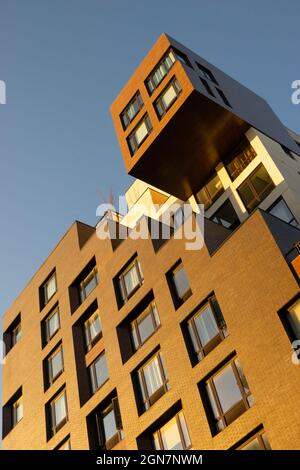 Apartmentgebäude in Greenwood Heights Brooklyn NYC Stockfoto