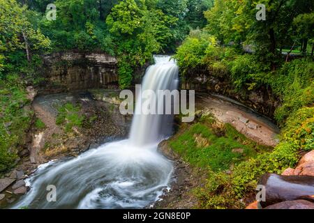 Minnehaha Fälle Stockfoto