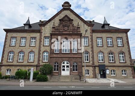 Bezirksgericht in Stadthagen: Gebäude im Neorenaissance-Stil Stockfoto