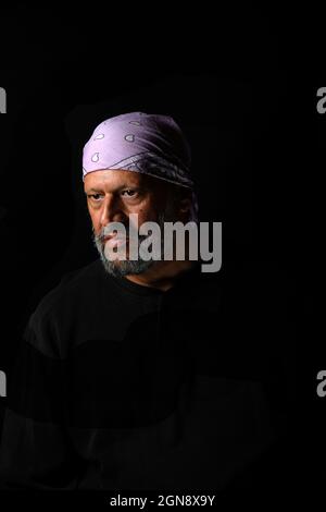 Indrabir Gill – Darsteller/Model Stockfoto