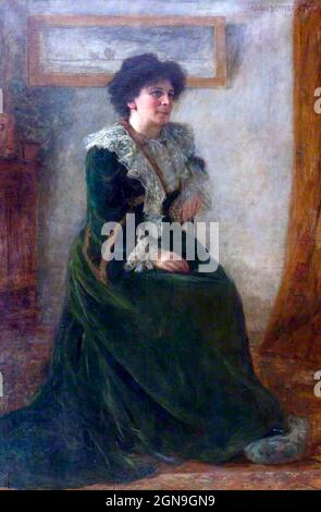 Hertha Ayrton, (1854 - 1923) Sarah Phoebe Marks. Britischer Physiker und Elektroingenieur Stockfoto