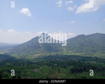 Mountain Pancar, West Java Indonesia Stockfoto