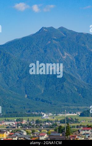 Ländlich, Japanisch, Bergdörfer, auf dem Land, Zentraljapan, Landschaftlich, Landschaftlich, Berge Stockfoto