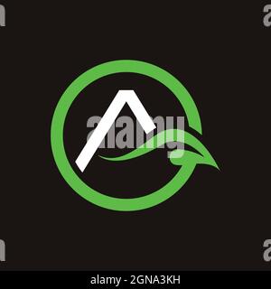 Vektorsymbol für Geschäftsvorlagen mit dem Logo „Letter“ Stockfoto