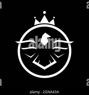 Eagle Logo Vorlage Vektor Symbol Design Stockfoto