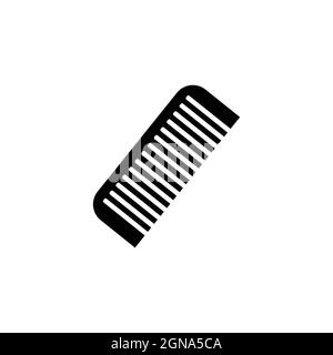 Kammvektor auf Weiß isoliert Stock Vektor