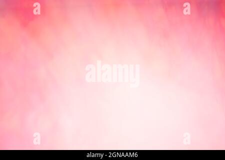 Abstrakter rosafarbener Hintergrund mit weichem Farbverlauf. Fotoeffekt. Stockfoto