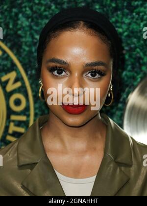 West Hollywood, Usa. September 2021. WEST HOLLYWOOD, LOS ANGELES, KALIFORNIEN, USA - 23. SEPTEMBER: Shahd Batal kommt zu den 1. Jährlichen Black Music Action Coalition's Music in Action Awards, die am 23. September 2021 im 1 Hotel West Hollywood in West Hollywood, Los Angeles, Kalifornien, USA, abgehalten werden. (Foto von Xavier Collin/Image Press Agency) Quelle: Image Press Agency/Alamy Live News Stockfoto