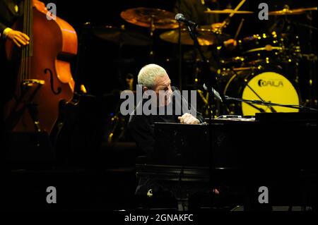 Mailand italien 2008-05-20 : Live-Konzert des Paolo Conte im Smeraldo Theater Stockfoto