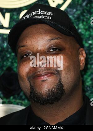 West Hollywood, Usa. September 2021. WEST HOLLYWOOD, LOS ANGELES, KALIFORNIEN, USA - 23. SEPTEMBER: Jamil Davis kommt bei den 1. Jährlichen Music in Action Awards der Black Music Action Coalition an, die am 23. September 2021 im 1 Hotel West Hollywood in West Hollywood, Los Angeles, Kalifornien, USA, abgehalten werden. (Foto: Xavier Collin/Image Press Agency/Sipa USA) Quelle: SIPA USA/Alamy Live News Stockfoto