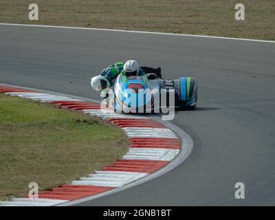 Super Bikes Sidecars Stockfoto