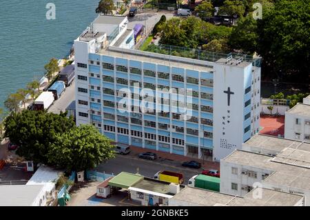 Sheng Kung Hui Holy-Karpenter-Grundschule in nach Kwa Wan, Kowloon, Hongkong Stockfoto