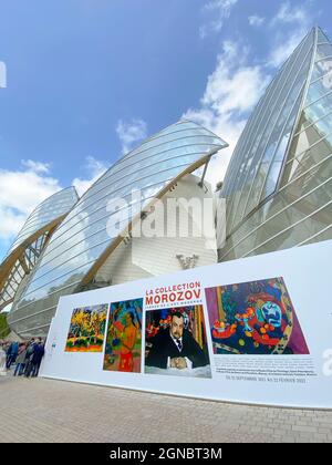 DIE MOROZOV-SAMMLUNG WURDE IN DER LA FONDATION VUITTON AUSGESTELLT Stockfoto