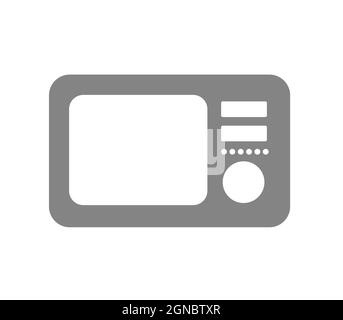 Vektorgrafik für Backöfen, Vektorgrafik für Mikrowellenherden Stock Vektor