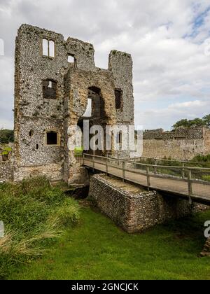 Baconsthorpe Castle, Norfolk, England Stockfoto