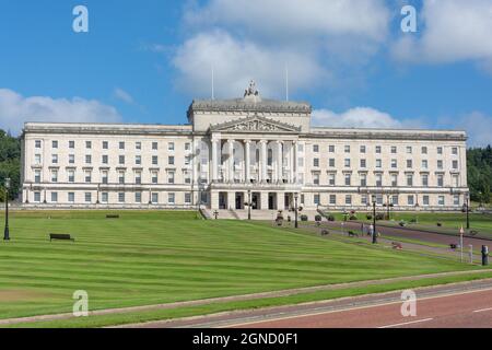 Northern Ireland Assembly Parliament (Storemont) Building, Storemont, City of Belfast, Nordirland, Vereinigtes Königreich Stockfoto