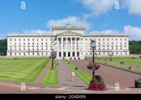 Northern Ireland Assembly Parliament (Storemont) Building, Storemont, City of Belfast, Nordirland, Vereinigtes Königreich Stockfoto