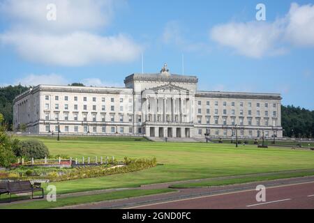 Northern Ireland Assembly Parliament (Storemont) Building, Storemont, City of Belfast, Nordirland, Vereinigtes Königreich Stockfoto