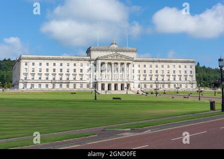 Northern Ireland Assembly Parliament (Storemont) Building, Storemont, City of Belfast, Nordirland, Vereinigtes Königreich Stockfoto