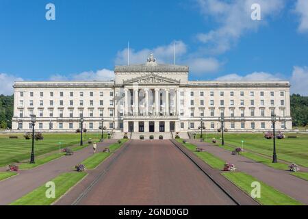 Northern Ireland Assembly Parliament (Storemont) Building, Storemont, City of Belfast, Nordirland, Vereinigtes Königreich Stockfoto