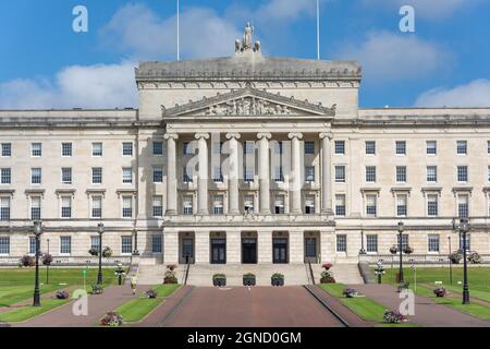 Northern Ireland Assembly Parliament (Storemont) Building, Storemont, City of Belfast, Nordirland, Vereinigtes Königreich Stockfoto