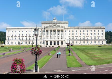 Northern Ireland Assembly Parliament (Storemont) Building, Storemont, City of Belfast, Nordirland, Vereinigtes Königreich Stockfoto