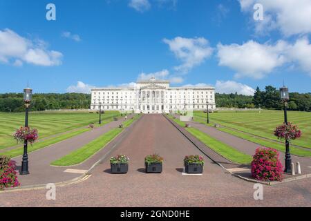 Northern Ireland Assembly Parliament (Storemont) Building, Storemont, City of Belfast, Nordirland, Vereinigtes Königreich Stockfoto