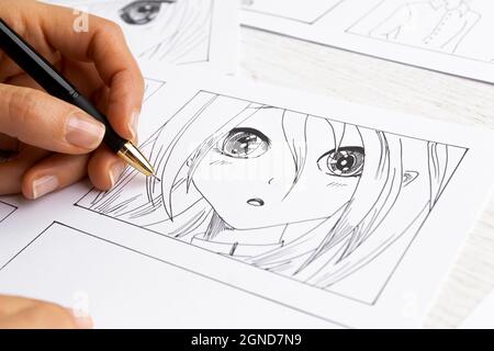 zeichnet Anime-Comics ... zeichnet Anime-Comics ...