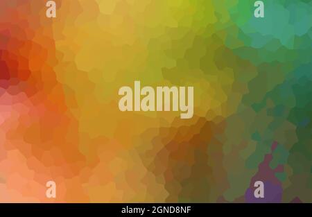 Mehrfarbiger abstrakter Hintergrund. Vektorgrafik Stock Vektor