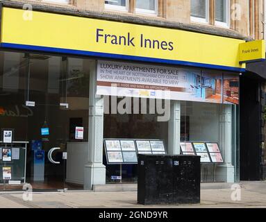 NOTTINGHAM, GROSSBRITANNIEN - 29. Jul 2021: Die zentralen Büros von Frank Innes in Nottingham in den East Midlands, Großbritannien Stockfoto