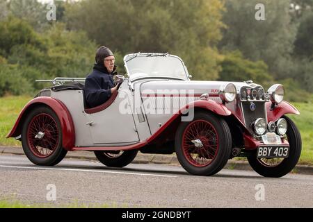 1935 Singer Oldtimer Stockfoto
