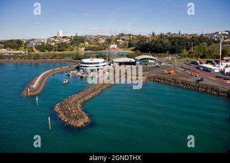 Auckland Heliport, Neuseeland Stockfoto