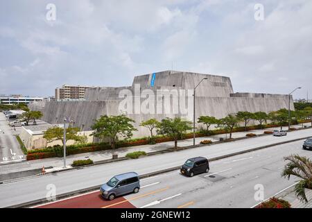 Okinawa Prefectural Museum & Art Museum (Ishimoto Architectural & Engineering Firm, 2007); Naha, Okinawa, Japan Stockfoto