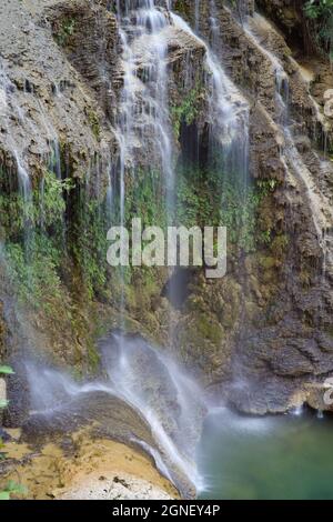 Mu Wasserfall in Hoa Binh Provinz Nordvietnam Stockfoto