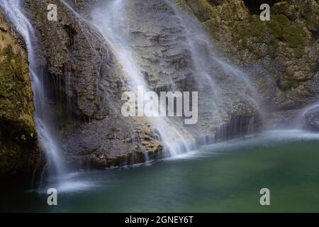 Mu Wasserfall in Hoa Binh Provinz Nordvietnam Stockfoto