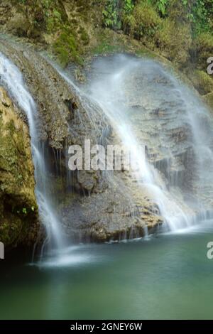 Mu Wasserfall in Hoa Binh Provinz Nordvietnam Stockfoto