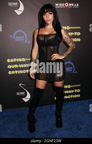 Los Angeles, USA. September 2021. Bianca Taylor 09/14/2021 die Weltpremiere von 'Eating Our Way to Extinction' im Wisdome L.A. in Los Angeles, CA Credit: Cronos/Alamy Live News Stockfoto